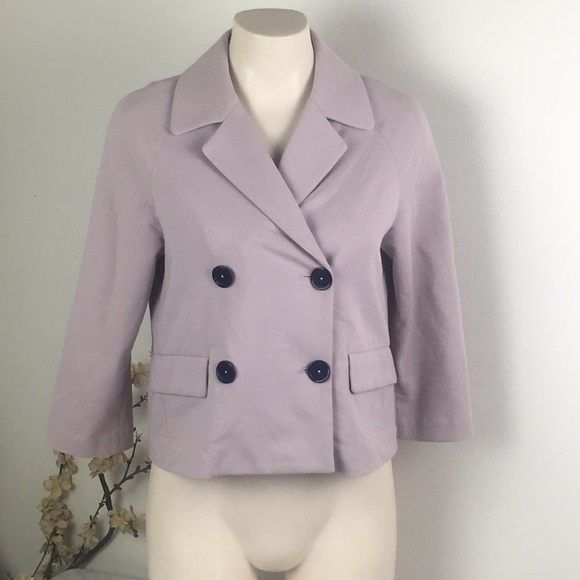 CIRCOLO 1901 Dusty Rose Pink Cotton Stretch Jacket - Picture 1 of 8